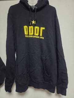 美品DIESEL パーカー ブラック ロゴプリント