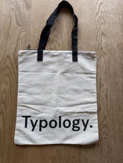 Typology. キャンバス トートバッグのサムネイル