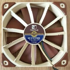 Noctua NF-F12 PWM 120mm ファン 本体のサムネイル