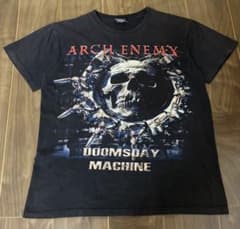 ARCH ENEMY band t-shirt, skull design, size M