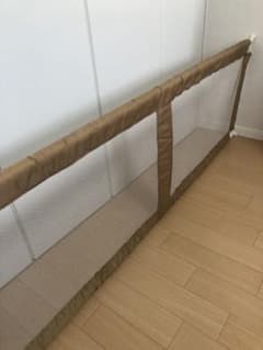 日本育児　ベビーフェンス　ベージュLサイズのサムネイル