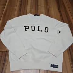 【美品】POLO RALPH LAUREN スウェット ホワイトのサムネイル