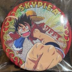 ワンピース onepiece ホログラム缶バッジ 空島 ルフィ - メルカリ