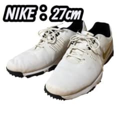 NIKE メンズ GOLF AIR RIVALシューズ 白628534-102のサムネイル