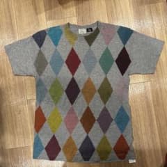 Harris ナノユニバース　ダイヤモンドパターン Tシャツ