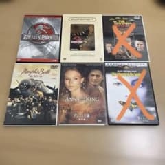 当時特典チラシ多数】映画洋画DVD傑作6枚まとめ売りセット - メルカリ