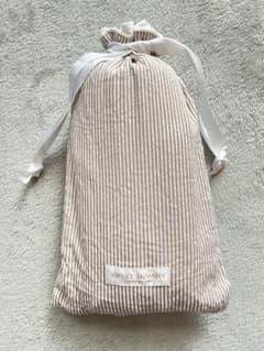 SWEET MOMMY 授乳ケープ ベージュストライプ柄のサムネイル