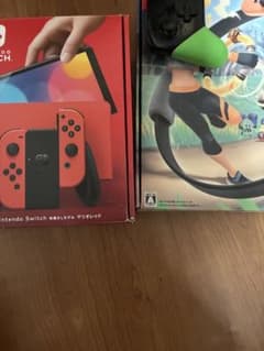 Nintendo Switch 有機ELモデル マリオレッド リングフィットのサムネイル