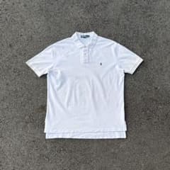 Polo by Ralph Lauren 半袖ポロシャツ ホワイト L - メルカリ