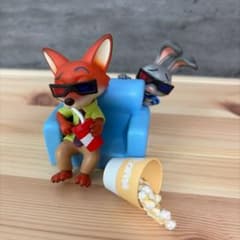 ズートピア ニック・ワイルド & ジュディ・ホップス フィギュア ズートピア 52toys ニックワイルド ジュディホップス フィギュア