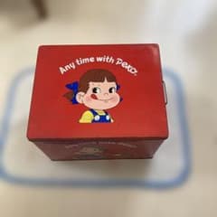 フジヤ ペコちゃん 缶 大型缶 昭和レトロ スチール缶 - メルカリ