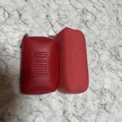 Dior ポーチ レッド 2点セットのサムネイル