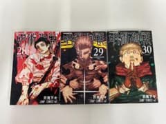 呪術廻戦 28巻 29巻 30巻 3冊セットのサムネイル