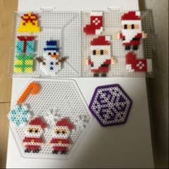 クリスマスオーナメント　　アイロンビーズのサムネイル