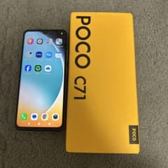未使用に近い】POCO C71 3/64gb 色:gold - メルカリ