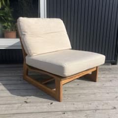 ② カリモク 木組 ベントウッドソファ プライウッド アームレス