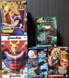 僕のヒーローアカデミア フィギュア 5点セットのサムネイル