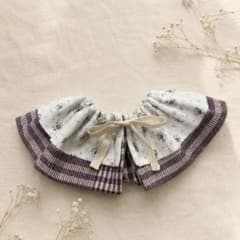 ハンドメイド 犬用 つけ襟 スタイ 花柄 チェックのサムネイル