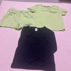 SHEIN キッズ Tシャツ ショートパンツ セット 2-3Yのサムネイル