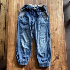 Rika様専用　repipi ゆったりデニムXS 140のサムネイル