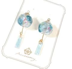 風鈴ピアス✨️シャボン玉のサムネイル