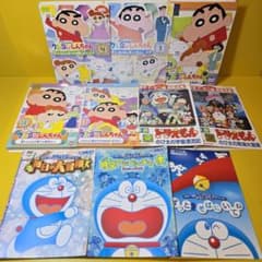 크레용 신짱, 도라에몽 DVD 10권 세트 J-3