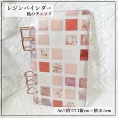 コメントからのご購入です【B8 レジンバインダー】ピーチフィズ 2500 saving レジンバインダー 桃のチェック - メルカリ