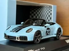 1/43 特注 スパーク ポルシェ 911 992.2 スピリット70 ブルー 1/43 特注 スパーク ポルシェ 911 992.2 スピリット70 ブルー - メルカリ