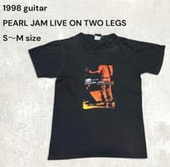 98年オリジナル激レア パールジャム ツアーTシャツ バンT フェード黒 S〜Mのサムネイル