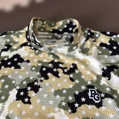 良品 PEARLY GATES 総柄 カモフラ モックネック サイズ6 - メルカリ
