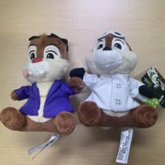 홍콩 디즈니 칩과 데일 할로윈 봉제 인형