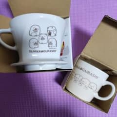 Sumikko Gurashi Kalita coffee Ripper 102 mugs