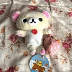 코릴락쿠마 키이로이트리와 함께 봉제인형