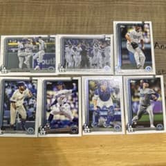 Topps MLB ロサンゼルス・ドジャース カード 7枚セットのサムネイル