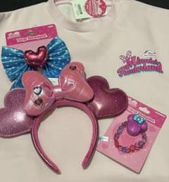 ディズニー パルパル 2026 ミニー トレーナー カチューシャ 4点セット ディズニー パルパル 2026 ミニー トレーナー カチューシャ 4点セット