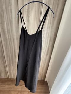 【美品】PAGEBOY キャミワンピース ロング丈 バックリボン 調節可能のサムネイル
