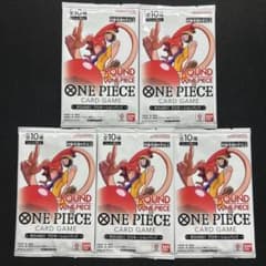 ワンピース ラウンドワン カード プロモーションパック 未開封 5パック