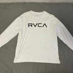 RVCA ホワイト ロングスリーブTシャツのサムネイル