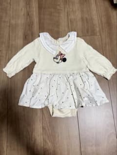 petit main ＊プティマイン　ミニー　ワンピース　ロンパースのサムネイル