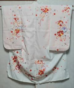 NA758子供着物3点セット非常に綺麗美品長襦袢着物帯　着丈134セット裄丈58 NA758子供着物3点セット非常に綺麗美品長襦袢着物帯 着丈134セット裄丈