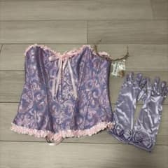 プリンセス風 コルセット ティアラ グローブ ネックレスセットSのサムネイル