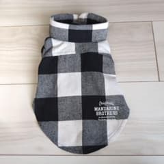 【マンダリンブラザーズ】白黒ブロックチェックネルシャツ　S マンダリンブラザーズ】白黒ブロックチェックネルシャツ S - メルカリ