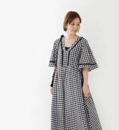美品 ✨Sara mallika サラマリカ ギンガムチェックワンピース Sara mallika サラマリカ ギンガムチェック ワンピース 半袖 美品