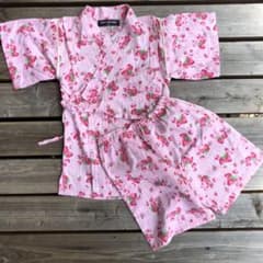 【ほぼ未使用 美品】甚平 女の子 110cmのサムネイル