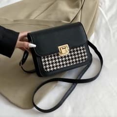 Thumbnail of ミニ 千鳥格子グラフィック フラップ スクエアバッグ