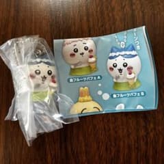 ちいかわ たべものいっぱいマスコット ハチワレ マスコット めじるしのサムネイル