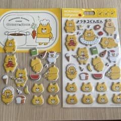 ノラネコぐんだん　ぷくぷくシールのサムネイル