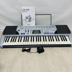 CASIO カシオ ベーシックキーボード CTK-496 - メルカリ