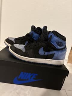 Nike Air Jordan 1 ブラック/ブルーのサムネイル