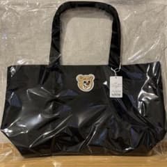 【匿名配送】新品未開封 フェイラー オールドテディ ワッペントート ブラック L 未開封 新品 LL フェイラー オールドテディワッペントートバッグ